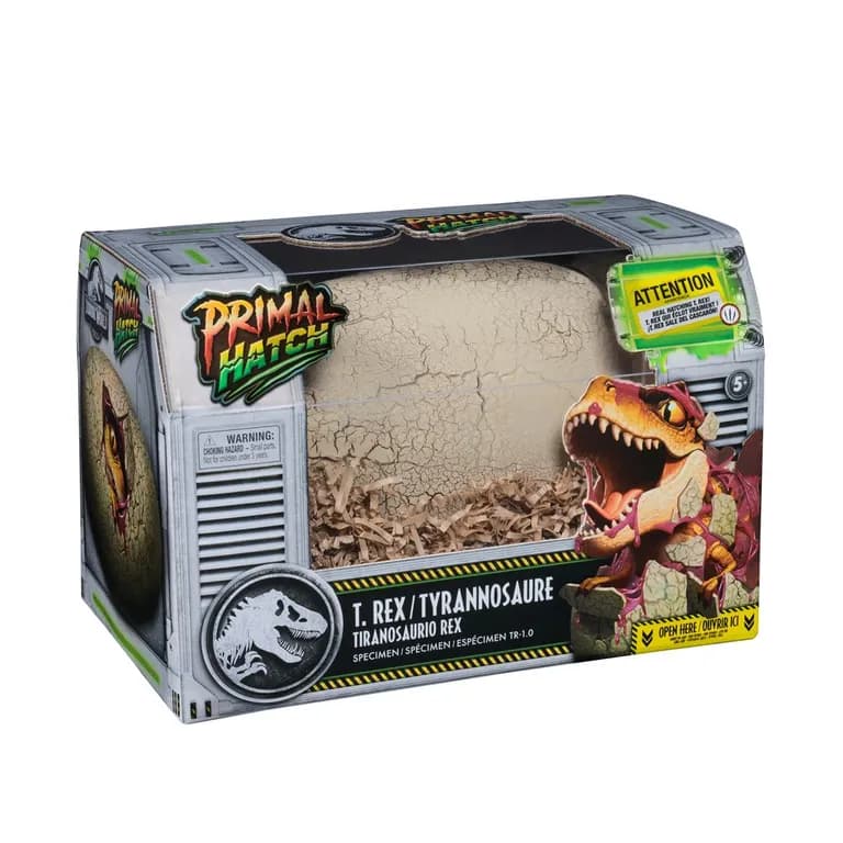 Figura De Dinosaurio T-Rex Eclosion Interactivo Jurassic