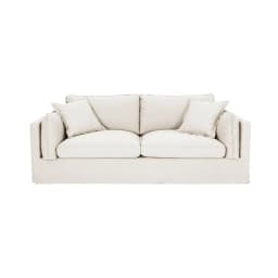 Sofa Siena 3 Cuerpos Beige Beige