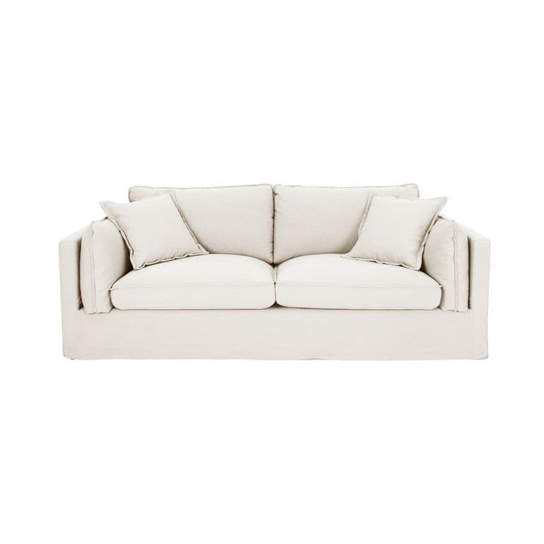 Sofa Siena 3 Cuerpos Beige Beige