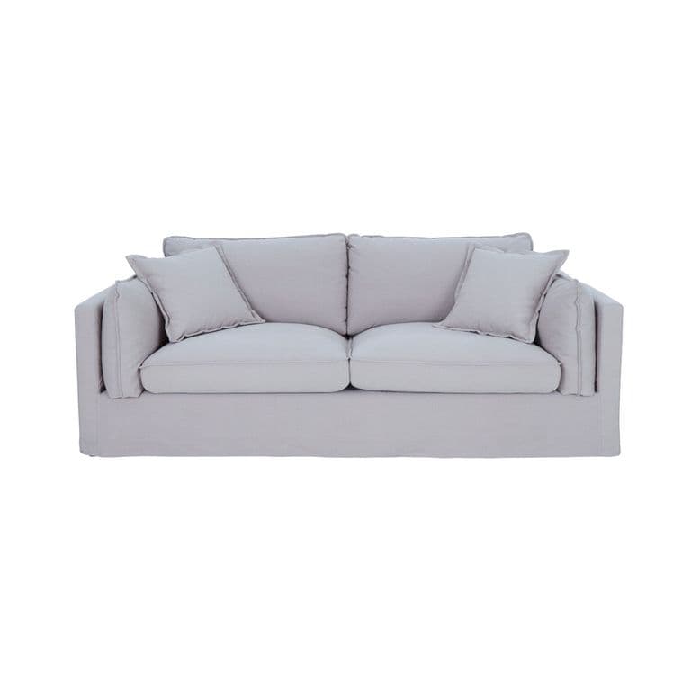 Sofa Siena 3 Cuerpos Gris Gris claro