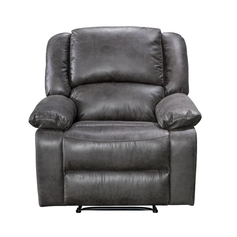 Berger Reclinable 1 Cuerpo Osaka Gris Piedra Gris oscuro