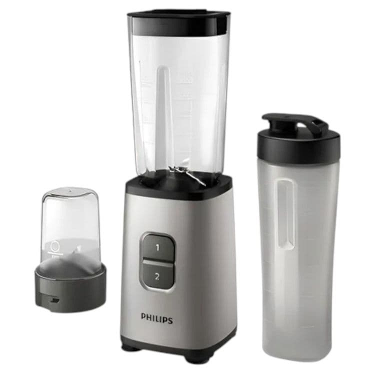 Mini Licuadora Daily Collection Hr2604 350w 06L Plateado
