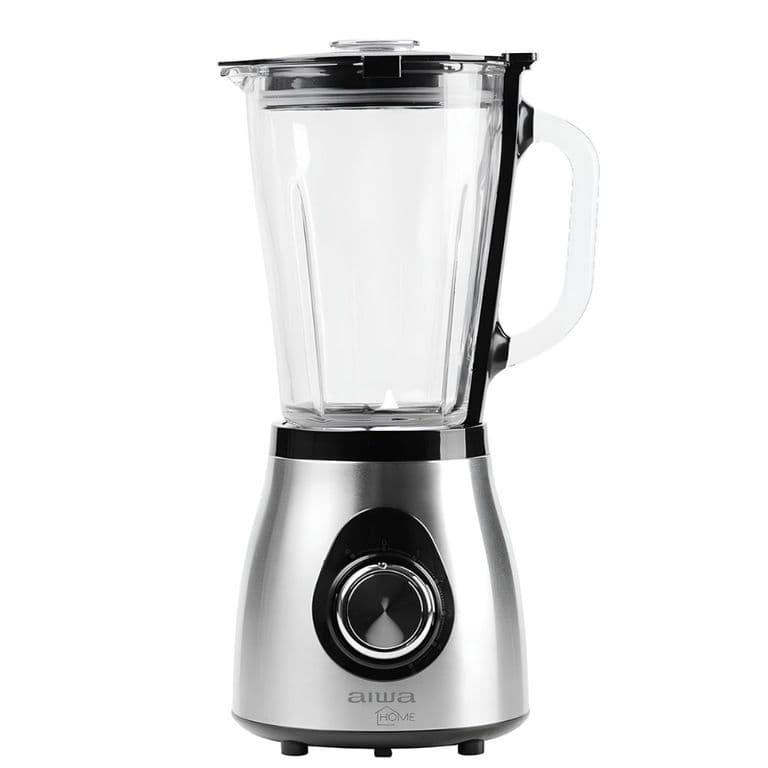 Licuadora 5 Velocidades Con Vaso De Vidrio Acero Inox.