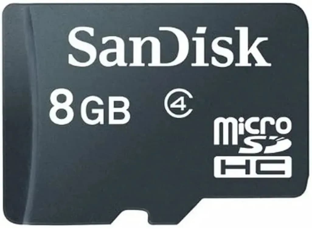 Memoria Micro Sd Hc 8gb Clase 4 + Adaptador Sd
