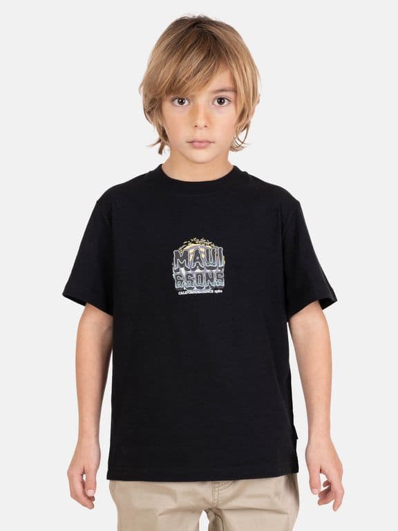 Polera MC SalViva Negro Infantil Negro 6