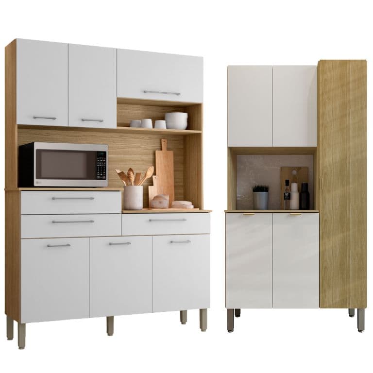 Combo Kit 8 Puertas Kit Orion y Mueble de Cocina Melissa K0805