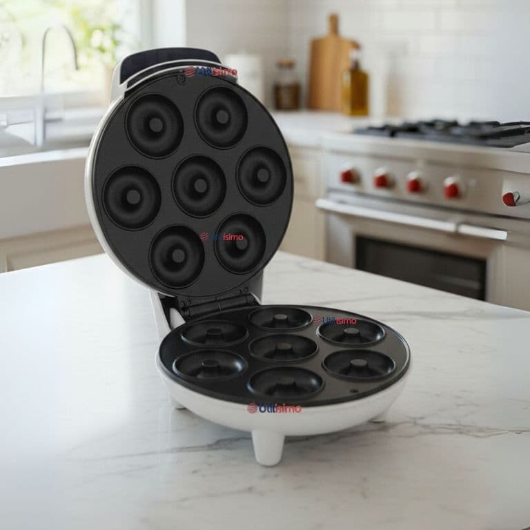Maquina Mini Donas Antiadherente Capacidad 7 MiniDonas 1200W
