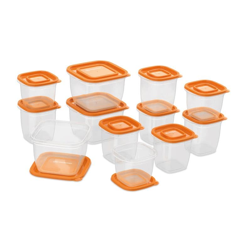 Set Contenedores de Plastico Hermeticos 12 Un
