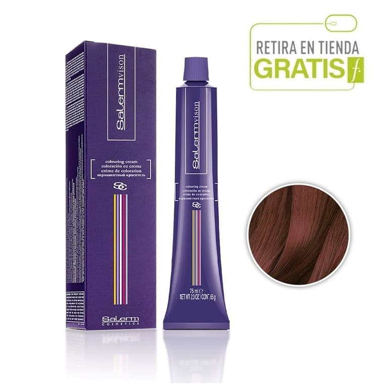 Tintura SalermVision 8.6 Rubio Claro Rojizo