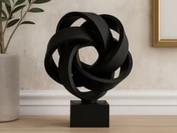 Escultura de Cinta Infinita- Decoracion