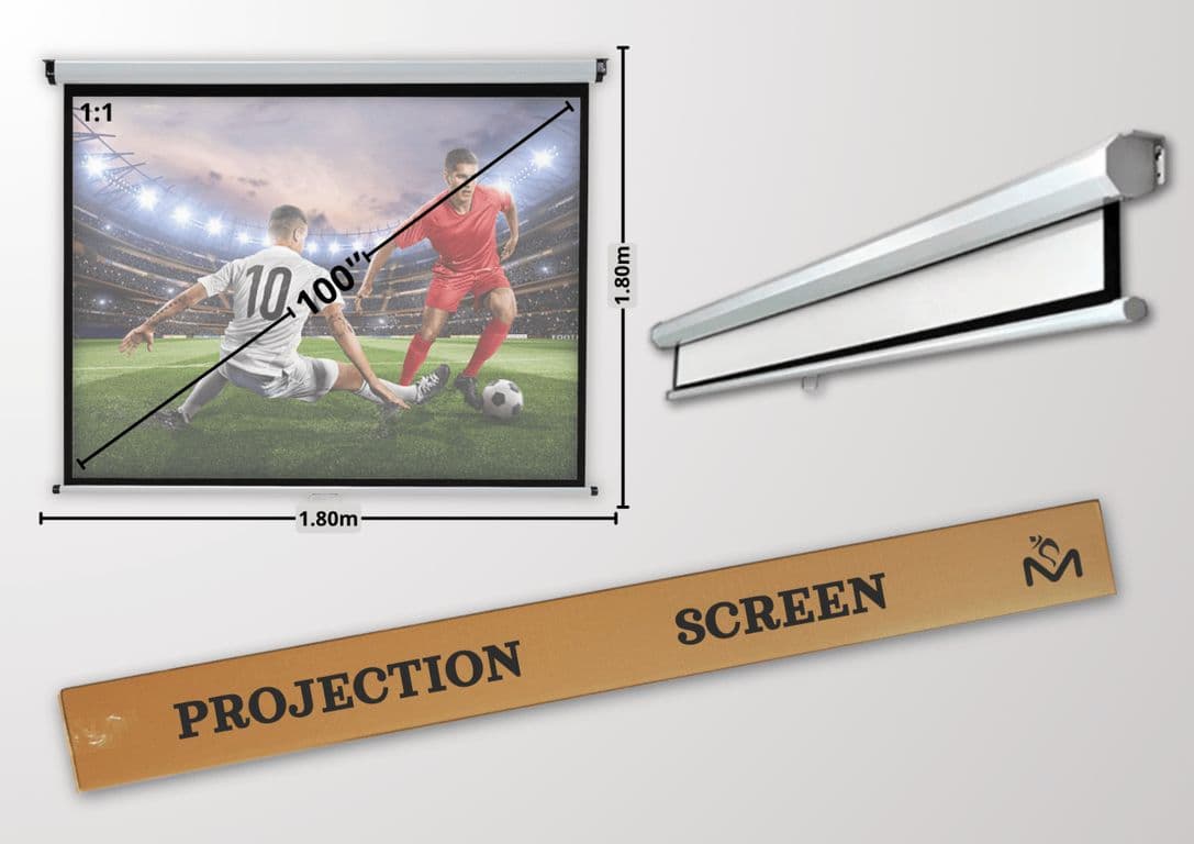 Telon Mural 180x180 Copa America para Optoma 4K400x