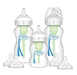 Kit De Inicio Mamadera Boca Ancha Options+