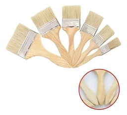 Brocha Para Pintar 2 Pulgadas Mango De Madera /cerda