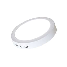 PANEL LED SOBREPUESTO REDONDO 6W FRIO