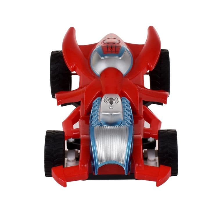Vehiculo Forma Arana Radio Controlado De 20 Cms Spiderman