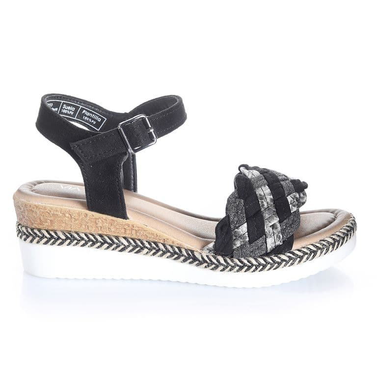Sandalia Mujer Negro 22642613 Negro 38