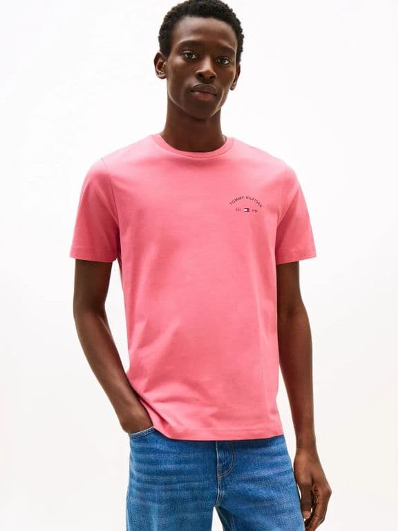 Polera Con Logo Hotel Rosado Rosa S