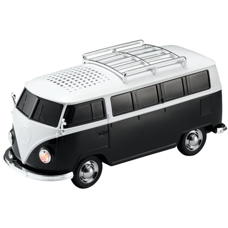 Parlante Bus Combi 10W Negro Potencia y Estilo Portatil - PS Negro