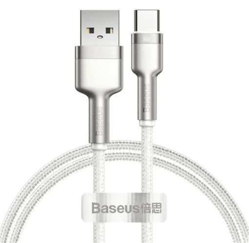 Cable USB-C a USB-A Carga Rapida 66w 2 Metros - Blanco