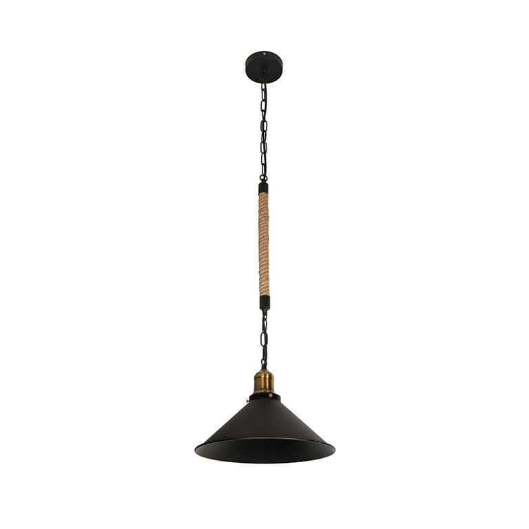 LAMPARA COLGANTE CANAMO PORTA E27 DISENO VINTAGE