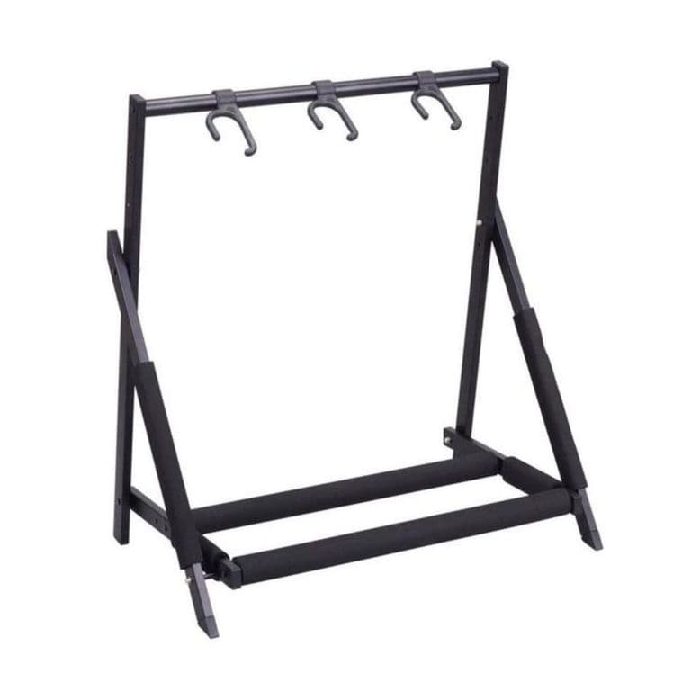 Rack para 3 Guitarras Ajustable y Seguro