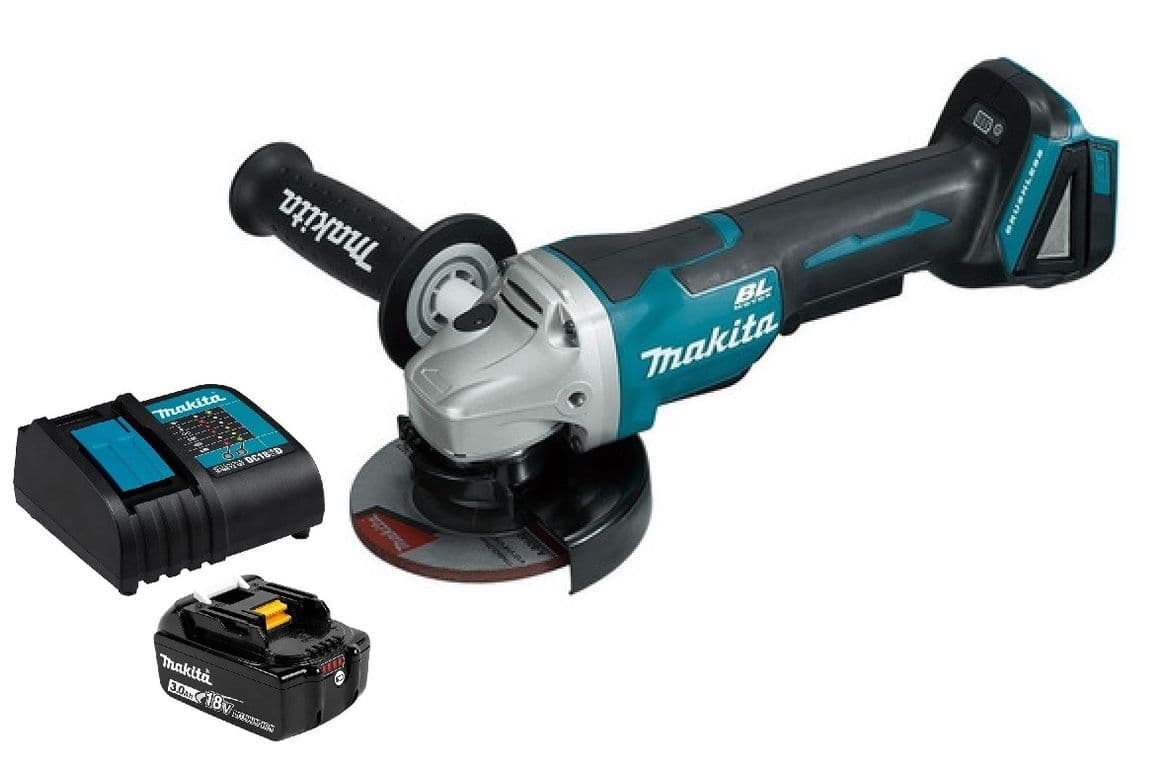 Esmeril Angular 18 Volts 4-1/2'' Hombre Muerto Dga458 (3 Ah)