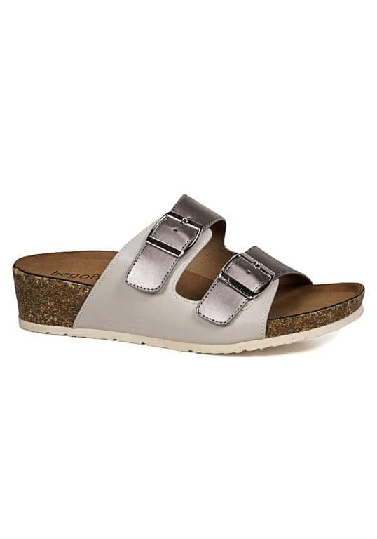 Sandalia Bilesa Plateado Plateado 37