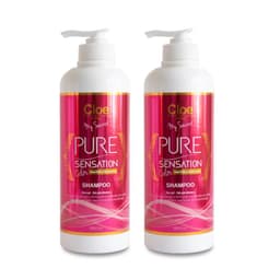 Set x2 shampoo Color Pure Sensation sin sal ni parabenos 1000 ml.