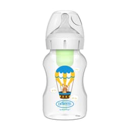 Mamadera Boca Ancha Options+ 330 Ml Conejo Dr. Brown's