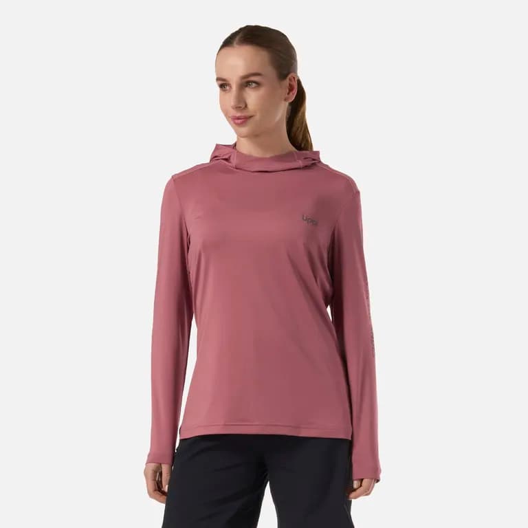 Polera Mujer Sun Protection T-Shirt Rosa Oscuro Rosa Oscuro XS