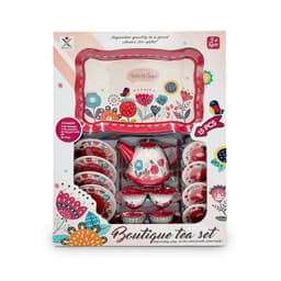 Juego de Te Boutique Rojo 15pcs