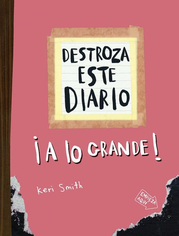 Libro Destroza este diario A lo grande Naranja - Keri Smith