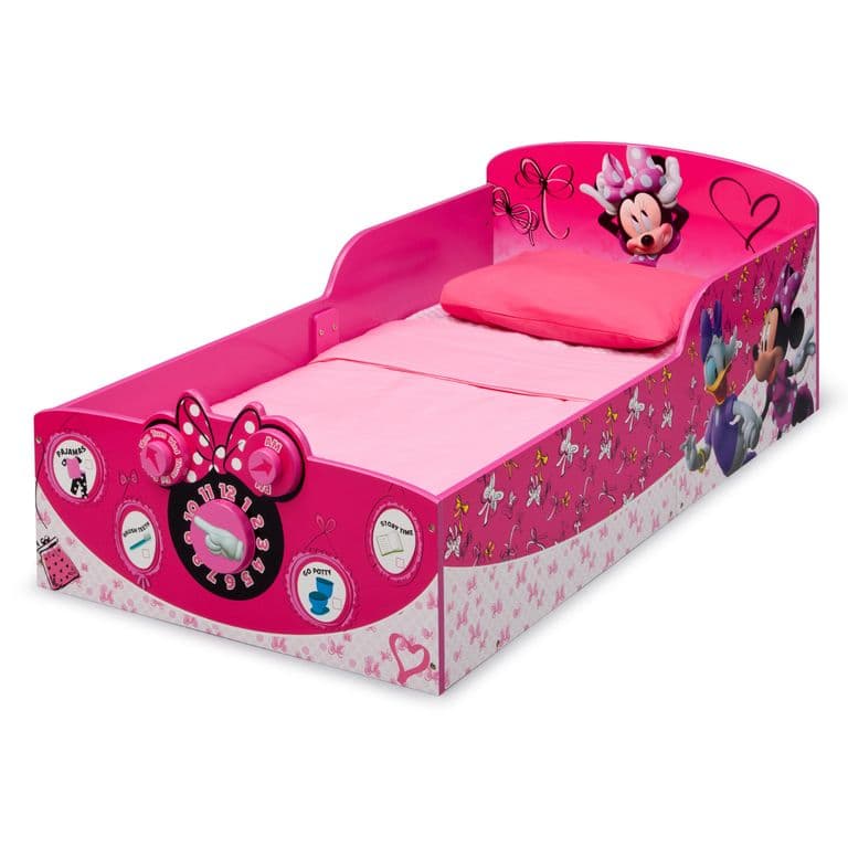 Cama transicion madera Minnie Mouse Disney sin colchon