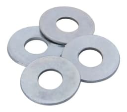 Golilla Plana Calibrada De 5 /32 Zincada (100 Unidades)