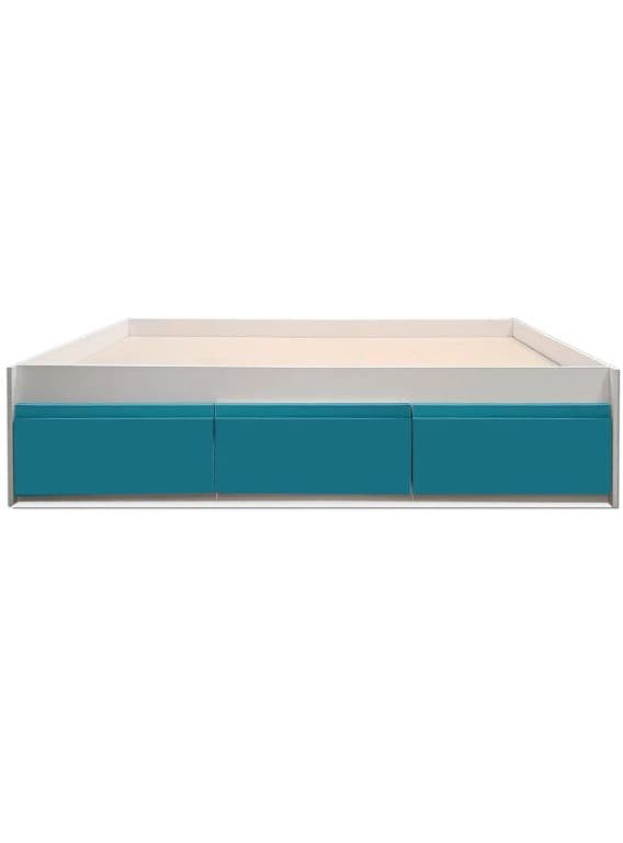 Cama Infantil/Juvenil tres cajones 1.5 Plazas - Linea Minimal 3 cajones calipso