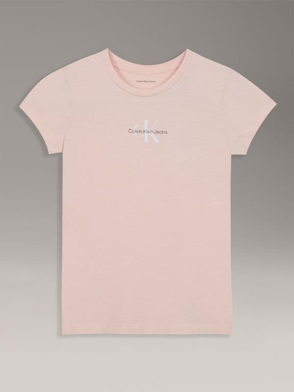 Polera Nina Slim Con Logo Damasco Damasco 6