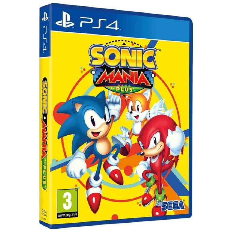 Sonic Mania Plus - Juego Fisico Ps4 - Sniper Game