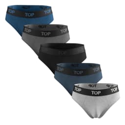 Slip Algodon Pack 5 C9 Multicolor M