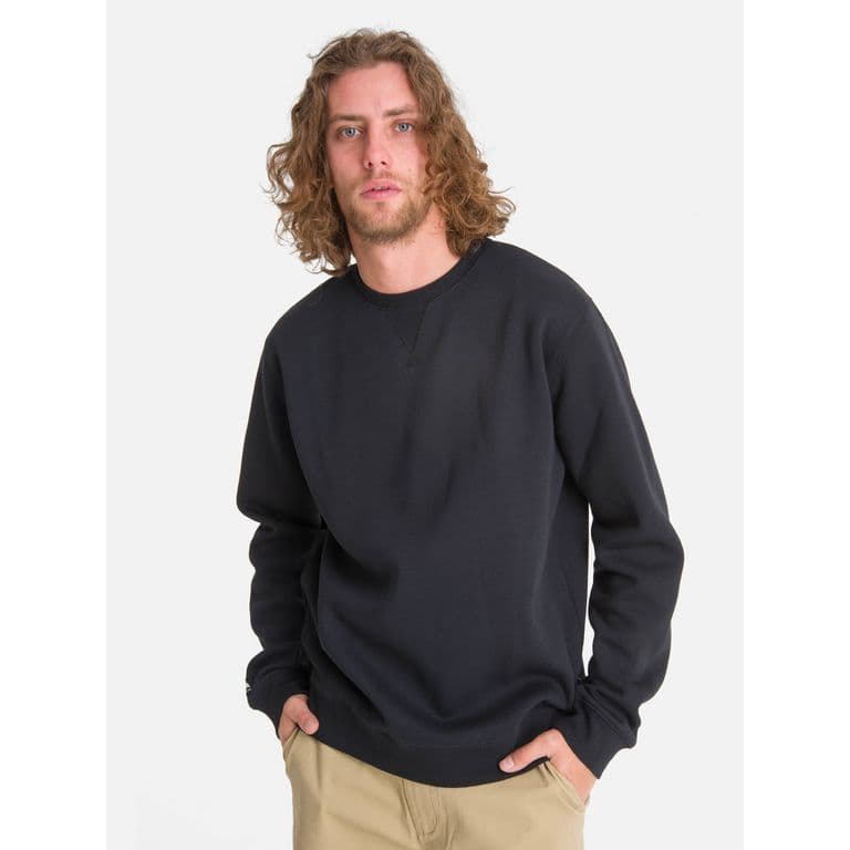 Poleron Hombre Essential Negro Negro S