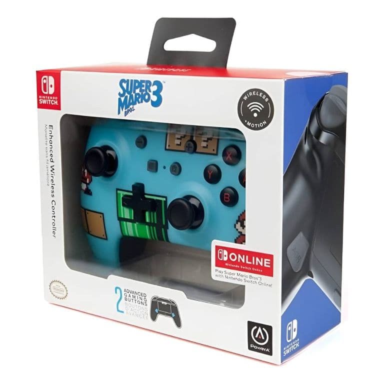 Control Enhanced Inalambrico Para Switch - Mario 3 - Sniper