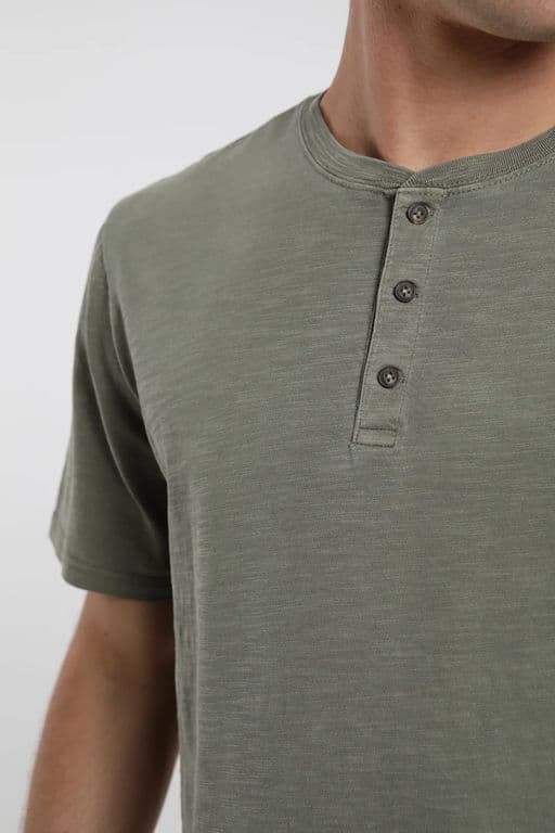 Polera Mao Hombre - Algodon Organico Verde XS