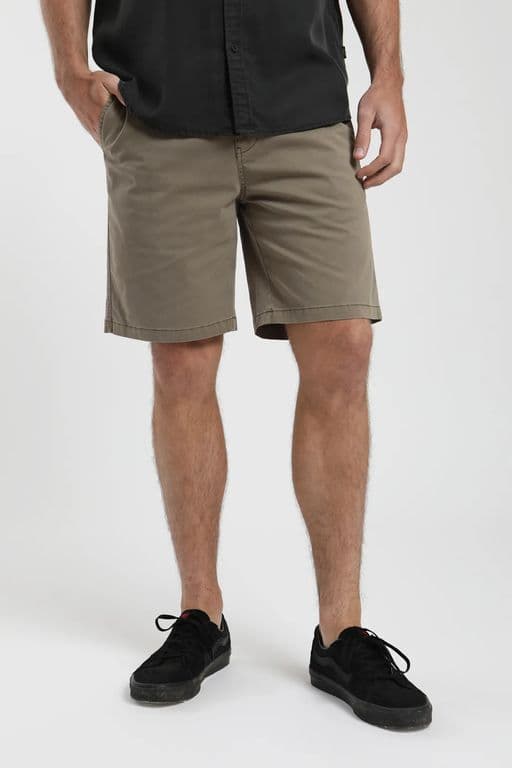 Short Classic Hombre - Algodon Organico Taupe S