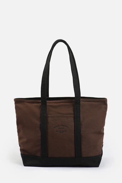 Bolso Tote Cafe-Algodon Cafe TALLA UNICA