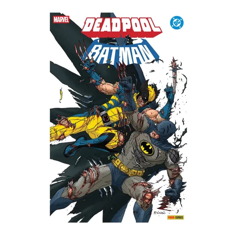 Deadpool - Batman - Portada Variante Steve McNiven