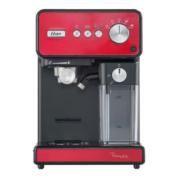 Cafetera Automatica De Espresso Primalatte Color Rojo