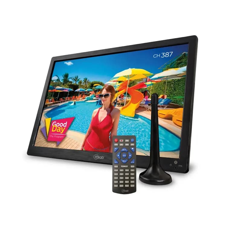 Televisor Portatil 14 Pulgadas Color Senal Digital Recargable 9452