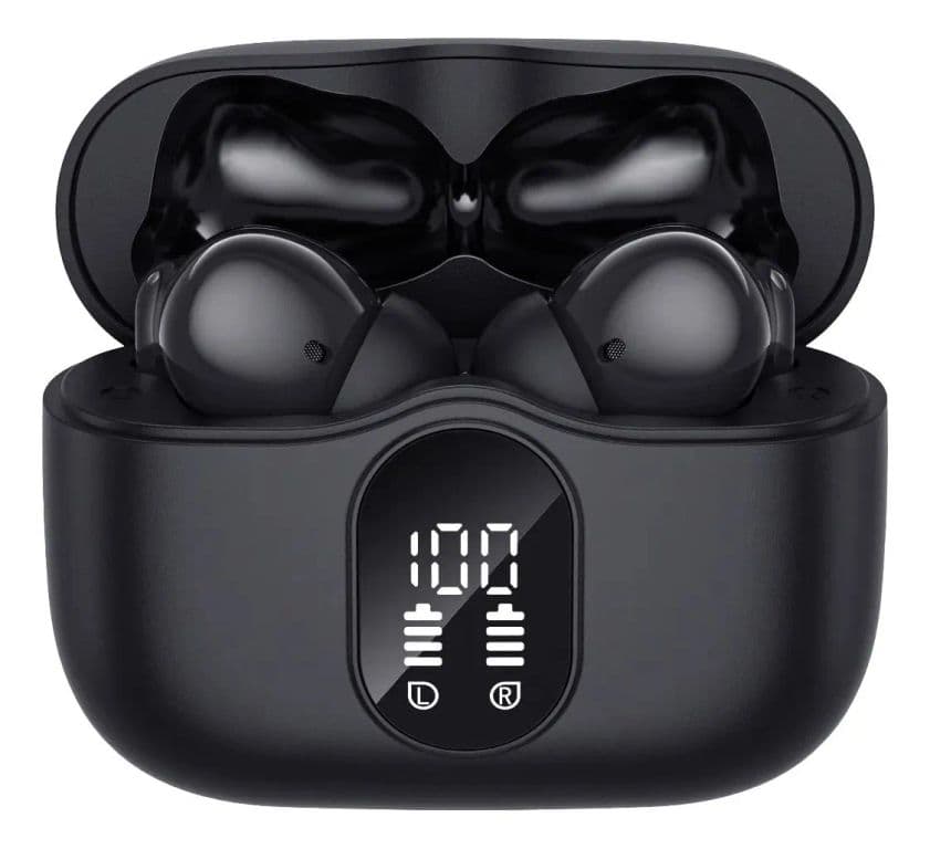 Audifonos Bluetooth Modo Gamer In Ear TWS ANC Cancelacion de Ruido BUDS30 Negro