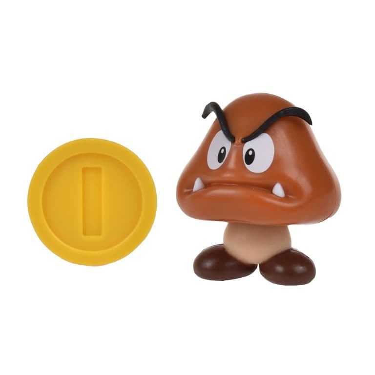 Figura 6 Cm Con Accesorio Super Mario De - Goomba