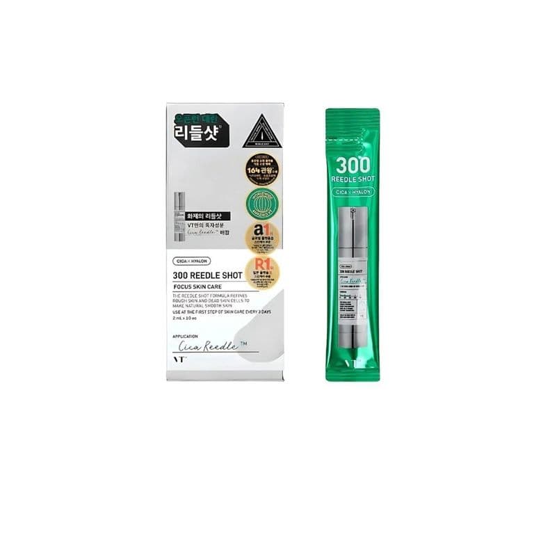 10 Sachet Serum Coreano De Microagujas - Reedle Shot 300 Madura Noche
