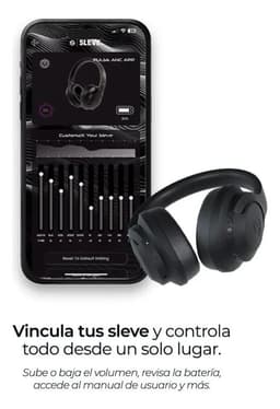 Audifonos Inalambricos Bluetooth Pulse ANC 2 Gen Cancelacion de Ruido Activa 45 Horas Bateria Negro